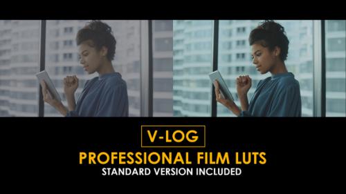 Videohive - V-Log Professional Film and Standard LUTs - 51363249
