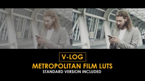 Videohive - V-Log Metropolitan and Standard Color LUTs - 51378277