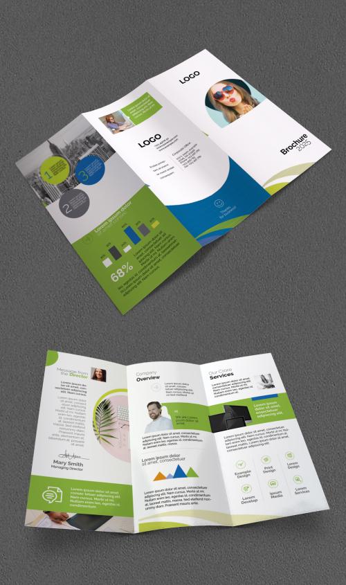 Trifold Brochure Layout