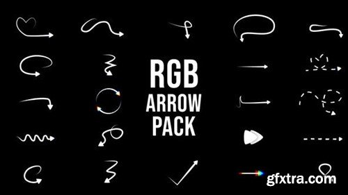 Videohive RGB Arrow Pack 51146162