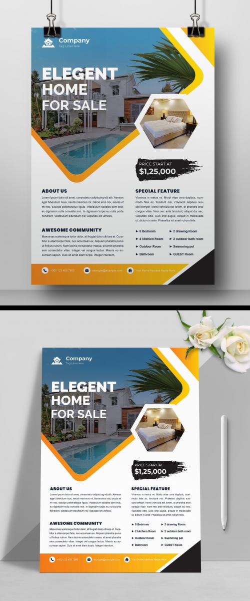 Real Estate Corporate Flyer Template