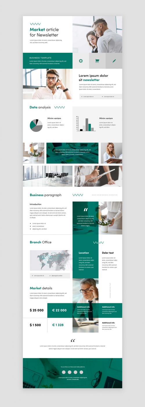 Clean Presentation Layouts for Business Purpose