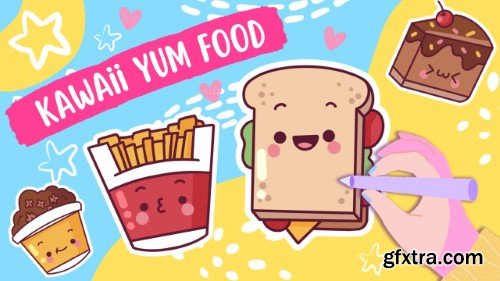 Foodie Fiesta: How to Draw Cute Kawaii Yummy Food | Procreate