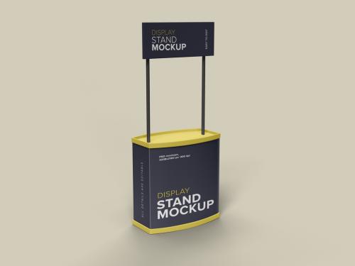 Promo Stand Mockup Design