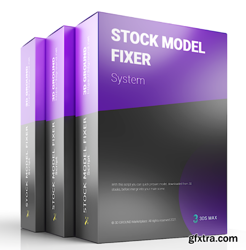 3D Ground Stock Model Fixer 1.6.0 for 3ss Max