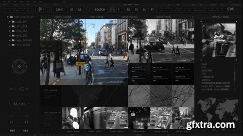 Videohive HUD Covert Operations CCTV2 51405400