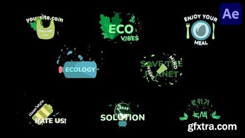 Videohive Ecology Titles for After Effects 51405668