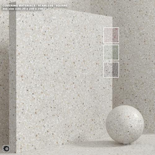 Material (seamless) - stone, terrazzo, quartzite set 148