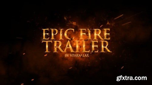 Videohive Epic Fire Cinematic Trailer 12233939