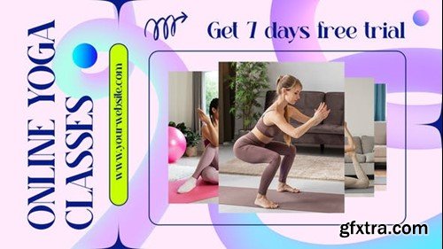Videohive Online Yoga Classes Promo 51494380