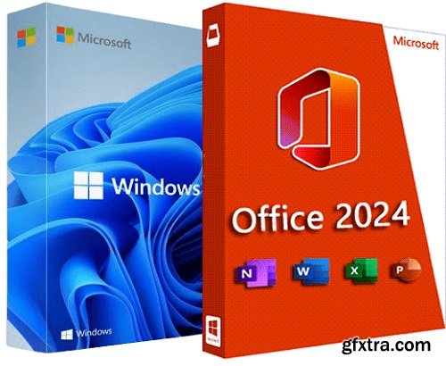 Windows 11 AIO 16in1 23H2 Build 22631.3296 (No TPM Required) With Office 2024 Pro Plus