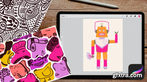 Digital Sketchbook Fun: Get Inspired by Scribbles in Procreate