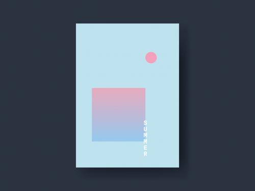 Summer Soft Color Card