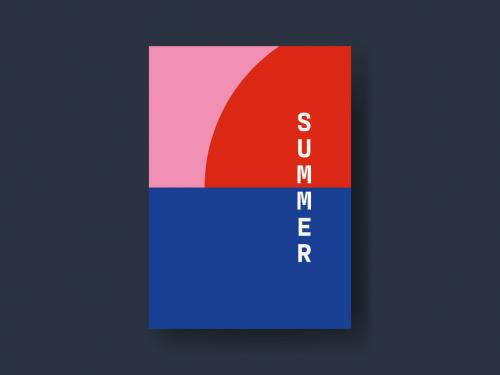 Summer Big Sunset Card