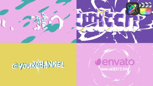 Videohive - Anime Energy Logo for FCPX - 51313290