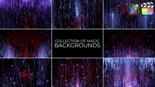 Videohive - Collection of Magic Backgrounds for FCPX - 51327199