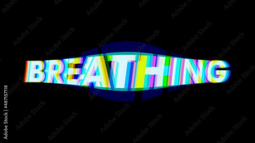 Cool Breathing Color Split Text Titles