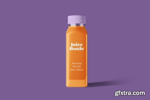 Juice Bottle Mockup Collections 13xPSD