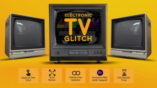 Videohive - Electronic Tv Glitch - 51396672