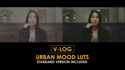 Videohive - V-Log Urban Mood and Standard LUTs - 51434233