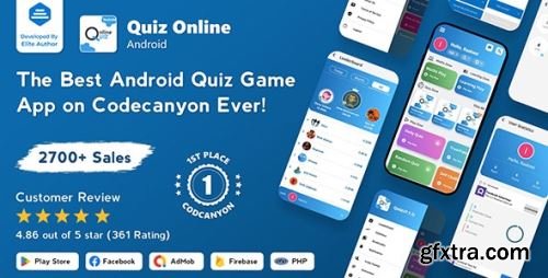 CodeCanyon - Quiz Online | Trivia Quiz | Android Quiz Game + Admin Panel v7.1.5 - 22412465 - Nulled