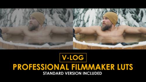 Videohive - V-Log Professional Filmmaker and Standard LUTs - 51443653