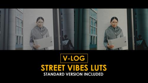 Videohive - V-Log Street Vibes and Standard Color LUTs - 51443660