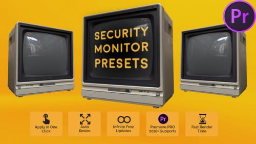 Videohive - Security Monitor Presets - 51449975