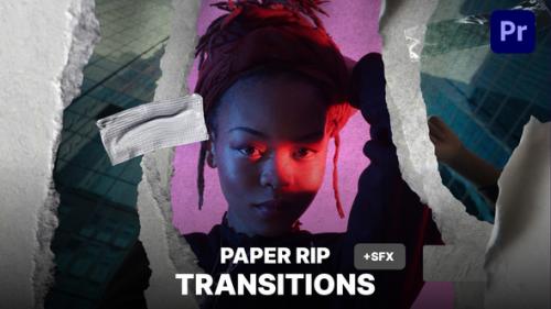 Videohive - Paper Rip Transitions v2 - 51395840