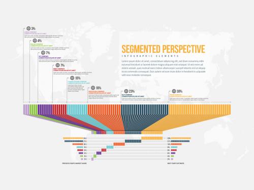 Segmented Perspective Infographic