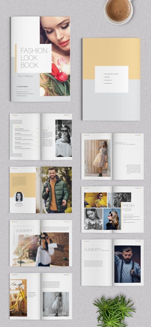 Fashion Look Book Layout