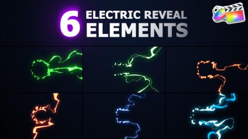 Videohive - Electric Reveal Elements | FCPX - 51473762