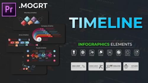 Videohive - Infographic - Timeline MOGRT - 51480462