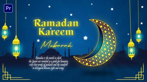 Videohive - Ramadan Kareem - 51482892