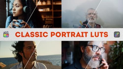 Videohive - Classic Portrait LUTs | FCPX & Apple Motion - 51538220