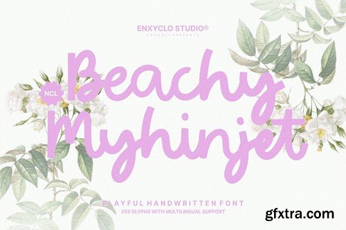 NCL Beachy Myhinjet - Playful Handwritten Font 4XGYE6G