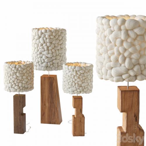 Collection floor lamp by Helen Loom