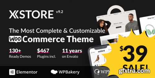 Themeforest - XStore | Multipurpose WooCommerce Theme 15780546 v9.2.9 - Nulled