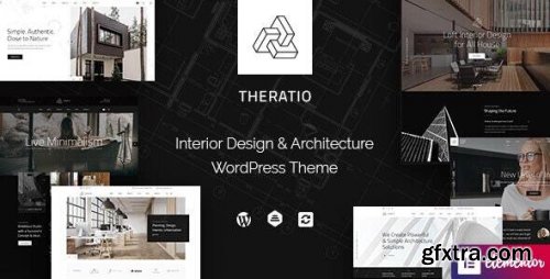 Themeforest - Theratio - Architecture & Interior Design Elementor WordPress Theme 27004841 v1.2.6.3 - Nulled