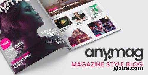 Themeforest - Anymag - Magazine Style WordPress Blog 28367282 v2.8.8 - Nulled