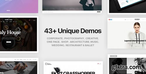 Themeforest - FatMoon | Creative & Photography Multi-Purpose Theme 15966469 v2.4.17 - Nulled