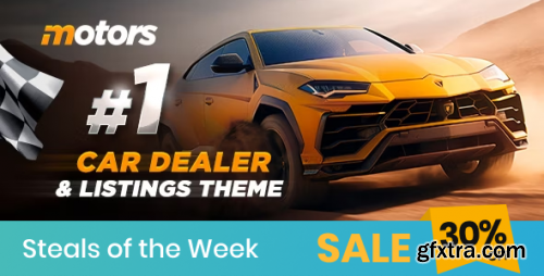 Themeforest - Motors - Car Dealer, Rental & Listing WordPress theme 13987211 v5.6.7 - Nulled