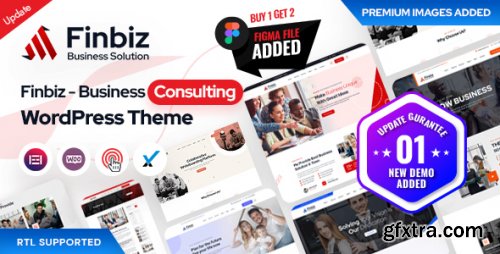 Themeforest - Finbiz - Consulting Business WordPress Theme 40821304 v2.0.9 - Nulled