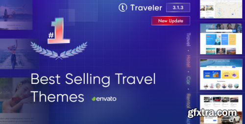 Themeforest - Traveler - Travel Booking WordPress Theme 10822683 v3.1.3 - Nulled