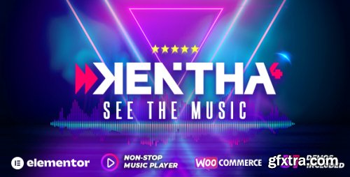 Themeforest - Kentha - Non-Stop Music WordPress Theme with Ajax 21148850 v4.6.0 - Nulled