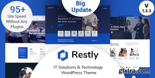 Themeforest - Restly - IT Solutions & Technology WordPress Theme 31941062 v1.3.3 - Nulled