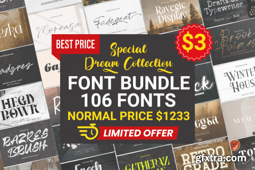 Special Dream Font Bundle 93548390
