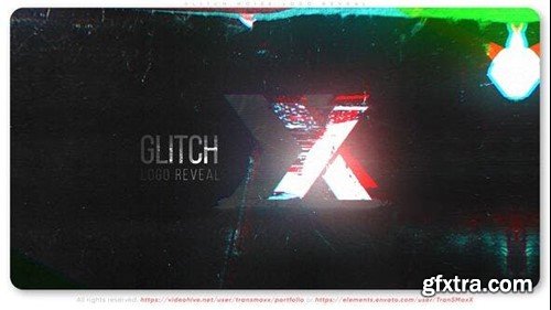 Videohive Glitch Noise Logo Reveal 51564306