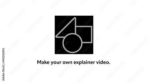 Explainer Title with Icon Media Overlay