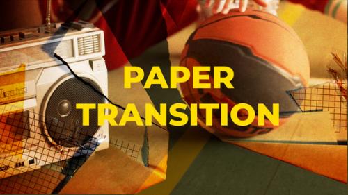 Videohive - Paper Transition - 51527871